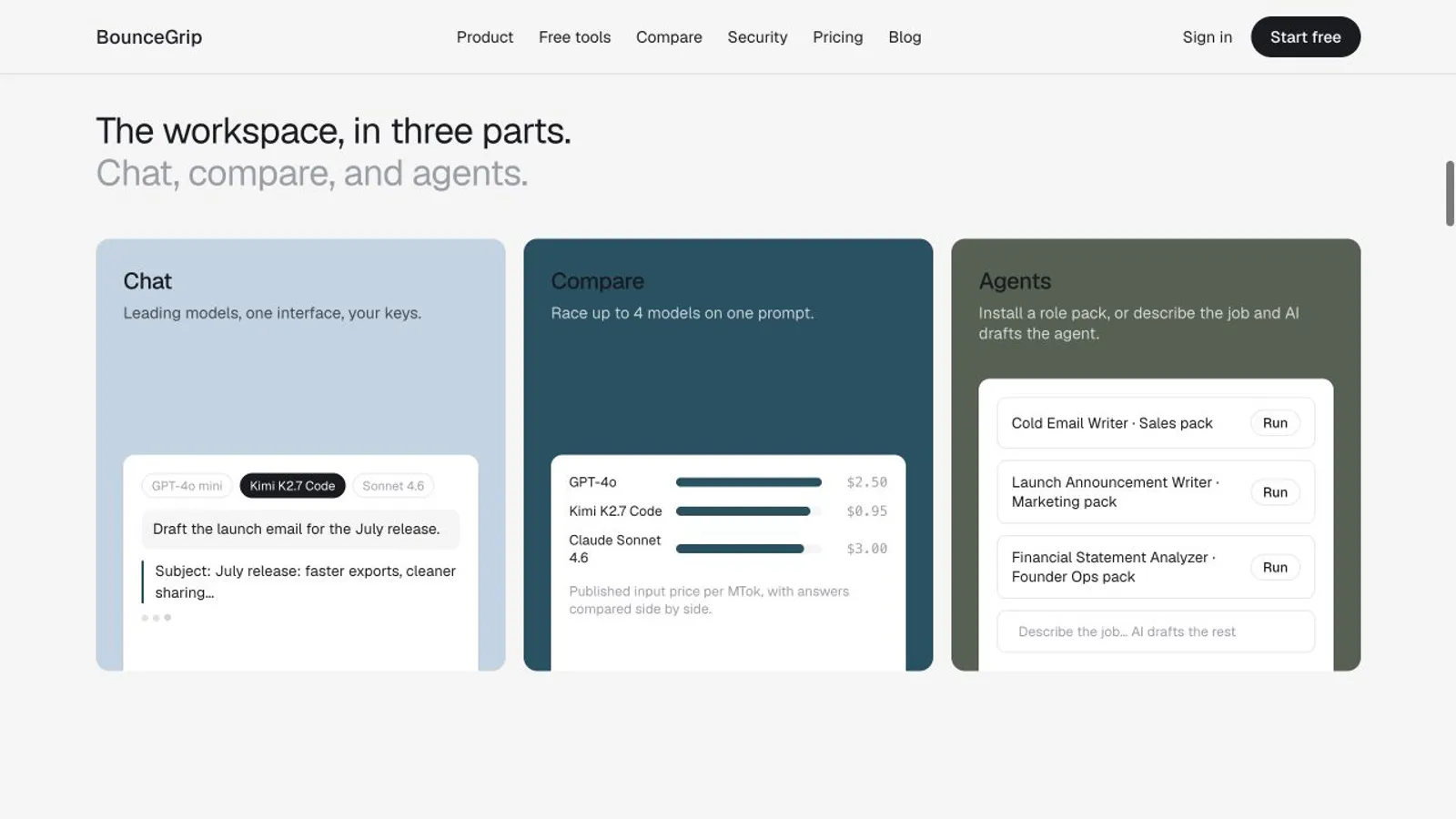 BounceGrip screenshot 1